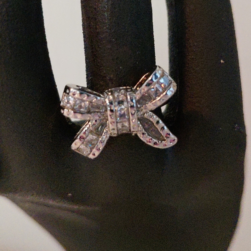 Source Unknown Silver Bow Ring